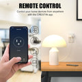 Wi-Fi Smart Plug Mini – App Control, Timer, Alexa & Google Assistant (2 Pack)