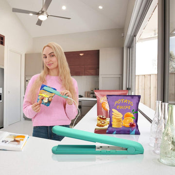 Chip Bag Sealer – Portable Handheld Food Bag Heat Sealer for Kitchen & Travel